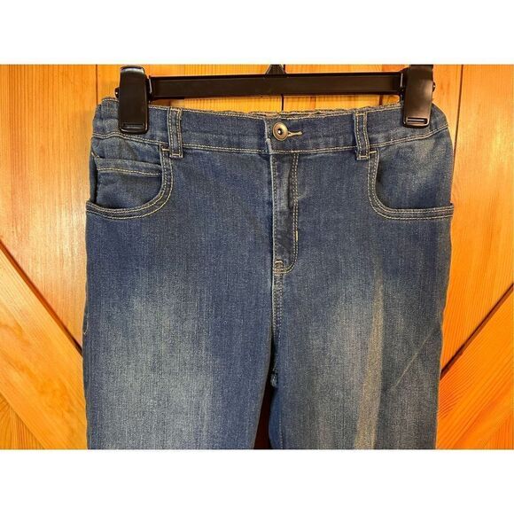 Place Jeans Girt 16 Blue Denim Stretch Skinny Pants Cotton (2893) - Picture 3 of 8